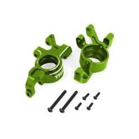 TRAXXAS STEERING BLOCKS ALUM GRN