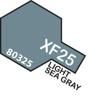 TAMIYA XF-25 LIGHT SEA GREY- ENAMEL PAINT POT