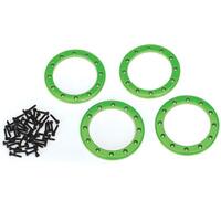 Traxxas Beadlock Rings, Green (2.2") - 38-8168G