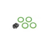 Traxxas Beadlock Rings, Green 1.9', Alumimum (4) - 38-8169G