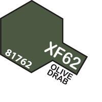 Tamiya Acrylic Paint - Mini Xf-62 Olive Drab
