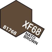 TAMIYA ACRYLIC PAINT - MINI XF-68 NATO BROWN