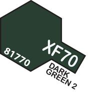 Tamiya Acrylic Paint - Mini Xf-70 Dark Green 2