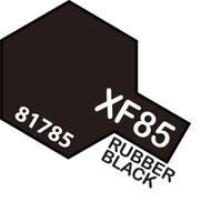 TAMIYA ACRYLIC PAINT - MINI XF-85 RUBBER BLACK