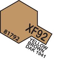 TAMIYA ACRYLIC PAINT - PAINT - XF-92 YELLOW-BROWN DAK 1941