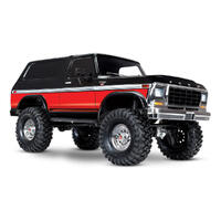 TRAXXAS TRX-4 RTR R/C CRAWLER TRUCK WITH BRONCO BODY - RED - 39-82046-4RED