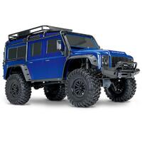 TRAXXAS TRX-4 SCALE & TRAIL CRAWLER LAND ROVER - BLUE - 39-82056-4BLUE