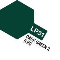 TAMIYA LP-31 DARK GREEN 2 LACQUER PAINT 10ML