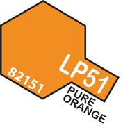 TAMIYA LP-51 PURE ORANGE LACQUER PAINT 10ML