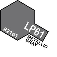 TAMIYA LP-61 METALLIC GRAY LACQUER PAINT 10ML