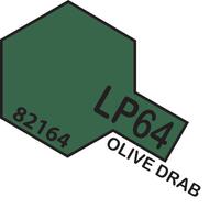 TAMIYA LP-64 OLIVE DRAB LACQUER PAINT 10ML