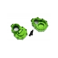 Traxxas Portal Housings, Inner Rear, 6061-T6 Alum, Green-Anod (2) - 38-8253G