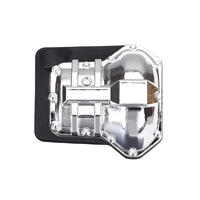 TRAXXAS DIFF COVER, F & R (CHROME PLATED) - 38-8280X