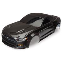 TRAXXAS BODY, MUSTANG, BLK (PAINT,DECALS APPLIED) - 38-8312X