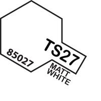 TAMIYA SPRAY PAINT CAN- TS-27 MATT WHITE
