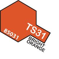 TAMIYA SPRAY PAINT CAN- TS-31 BRIGHT ORANGE