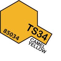 TAMIYA SPRAY PAINT CAN- TS-34 CAMEL YELLOW