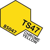 TAMIYA SPRAY PAINT CAN- TS-47 CHROME YELLOW