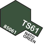 Tamiya Spray Paint Can- Ts-61 Nato Green