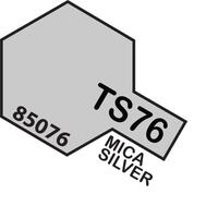 TAMIYA SPRAY PAINT CAN- TS-76 MICA SILVER