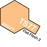 TAMIYA SPRAY PAINT CAN- TS-77 FLAT FLESH