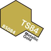 TAMIYA SPRAY PAINT CAN- TS-84 METALLIC GOLD