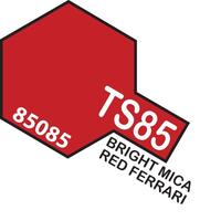 TAMIYA SPRAY PAINT CAN- TS-85 BRIGHT MICA RED