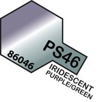 TAMIYA SPRAY PAINT CAN- PS-46 IRIDESCENT PURPLE/GREEN