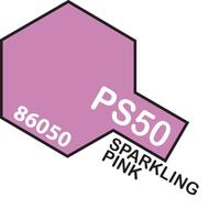 TAMIYA SPRAY PAINT CAN- PS-50 SPARKLING PINK ALUMITE