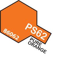 TAMIYA SPRAY PAINT CAN- PS-62 PURE ORANGE
