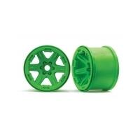 TRAXXAS WHLS, 3.8' (GREEN) (2) (17MM SPLINED) - 38-8671G