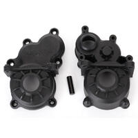 Traxxas Gearbox Halves (F&R)/ Idler Gear Shft - 38-8691