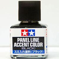 TAMIYA PANEL ACCENT COLOR BLACK