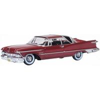 OXFORD IMPERIAL CROWN 2 DOOR HARDTOP 1959 RED/BLACK 1:87