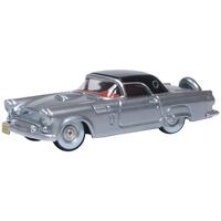 OXFORD FORD THUNDERBIRD 1956 GRAY METALLIC/RAVEN BLACK 1:87