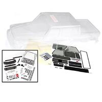 TRAXXAS BODY, MERCEDES-BENZ G 63 (CLEAR) (INC GRILLE, SIDE MIRRORS, DOOR HANDLES, & WINDSHIELD WIPERS) - 38-8825