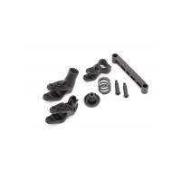 TRAXXAS STEERING BELLCRANKS & SUPPORT/ SERVO SAVER, SPRING/DRAGLINK - 38-8946
