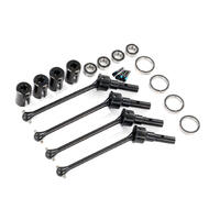 TRAXXAS DRIVESHAFTS, STEEL CONSTANT-VELOCITY (ASSEM), F OR R (4) - 38-8950X