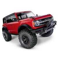 Traxxas Trx-4 Ford Bronco 2021, 1-10Th Offroad Trail Crawler Red - 39-92076-4Red