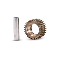 TRAXXAS IDLER GEAR, 30-TOOTH/ IDLER GEAR SHAFT (STEEL)