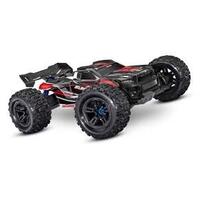 TRAXXAS 1/8 SLEDGE BELTED - RED