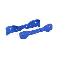 TRAXXAS TIE BARS, REAR, 6061-T6 ALUMINUM (BLUE-ANODIZED) 38-9528