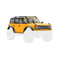 TRAXXAS BODY FORD BRONCO COMPLETE CYBER ORANGE