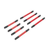 TRAXXAS SUSP LINK SET F&R ALUM RED