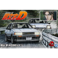 1/24 INITIAL-D AKIYAMA WATARU TOYOTA AE86 LEVIN