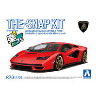 1/32 SNAP LAMBORGHINI Countach LPI 800-4 (Red)