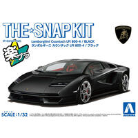 1/32 SNAP LAMBORGHINI Countach LPI 800-4 (Black)