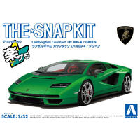 1/32 SNAP LAMBORGHINI Countach LPI 800-4 (Green)