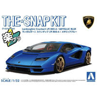1/32 SNAP LAMBORGHINI Countach LPI 800-4 (Metallic Blue)