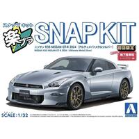1/32 SNAP NISSAN R35 NISSAN GT-R 2024 (Ultimate Metal Silver)